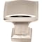 Jeffrey Alexander 1-1/4" Overall Length Satin Nickel Square Annadale Cabinet Knob 435SN - alternate 4